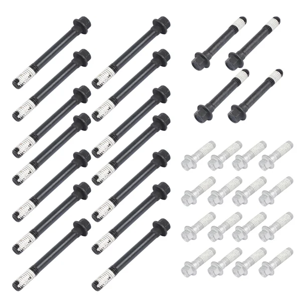 34Pcs Engine Cylinder Head Bolts for Chevrolet GMC C1500 C2500 Cadillac Escalade 5.7L ES72856 view 2