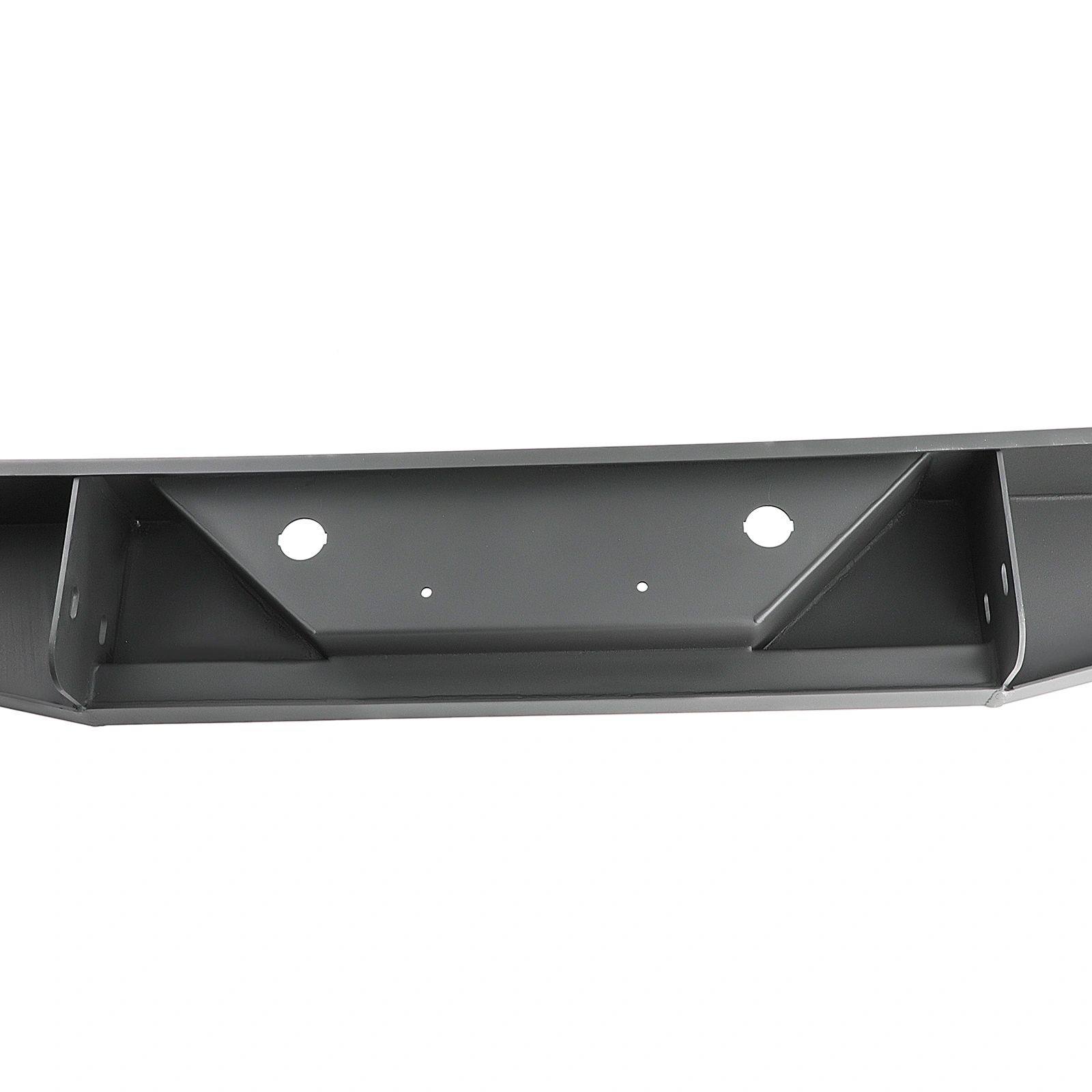 Rear Step Bumper for Ford Ranger Pickup 1993-2011 | Steel Black Powder Coated Rear Bumper view 2