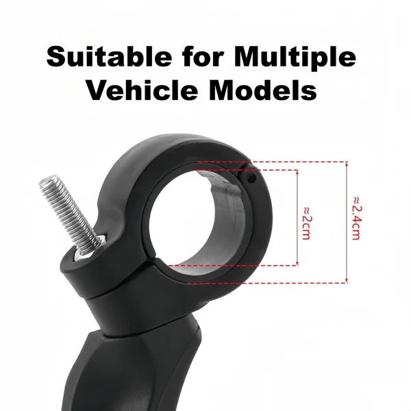 1 Pair Adjustable Bike Mirror HD Wide Angle Handlebar Mount Rear Bicycle View Mirrors (US Logistics only For USPS.TK/TMEU only For self-pickup) view 5