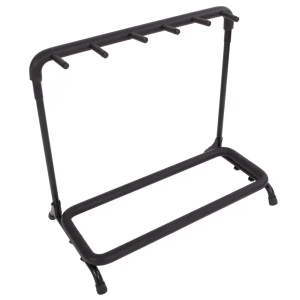 5-Slot Guitar Holder Rack Stand Black view 5