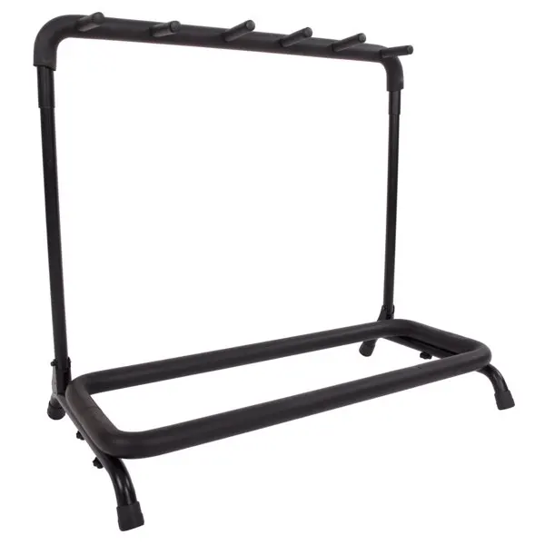 5-Slot Guitar Holder Rack Stand Black view 6