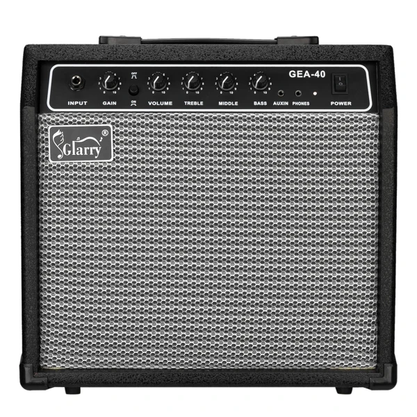 40W GEA-40 Electric Guitar Amplifier Black view 6
