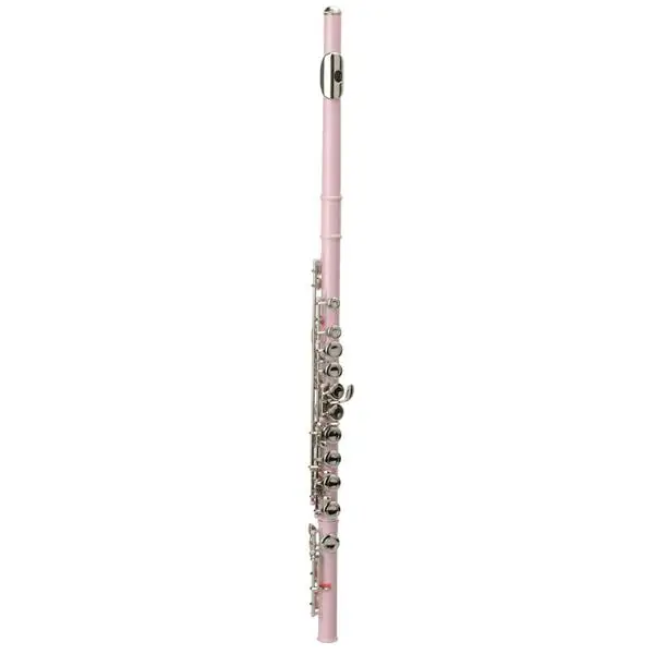 Cupronickel C 16 Closed Holes Concert Band Flute Pink view 5