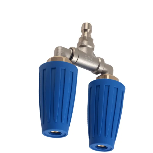 Dual Turbo Nozzle Pressure Washer 4000PSI Pressure Washer 304SS Twin Head Design view 2