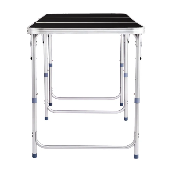 6ft Aluminum Alloy Folding Table black view 5