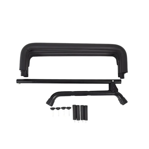 3-Slot Guitar Holder Rack Stand Black view 4