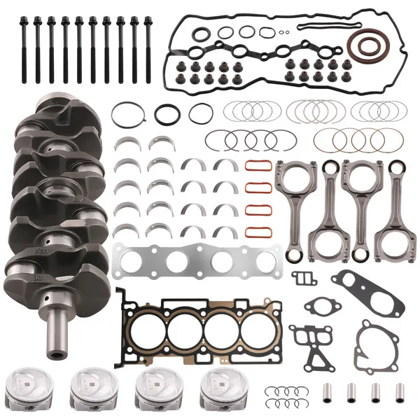 G4KJ 2.4L Engine Rebuild Overhaul Kit Crankshaft fit for Hyundai Sonata Kia Optima