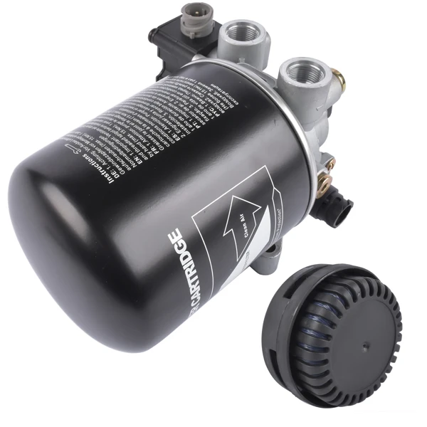 Air Dryer with Coalescing Cartridge 12V 100W for Volvo #21440978 4324252000 S4324252000 view 4
