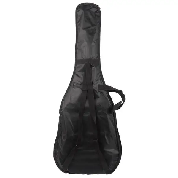 Lightning Style Electric Guitar with Power Cord/Strap/Bag/Plectrums Black & White view 3