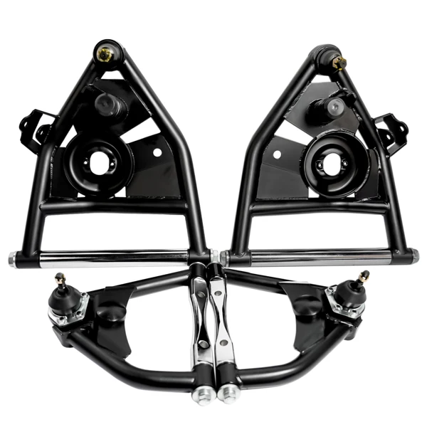 Set of 4 Upper and Lower Tubular Control Arm Kit Fits for Chevy GMC C10 Pickup 1963-1970 view 4