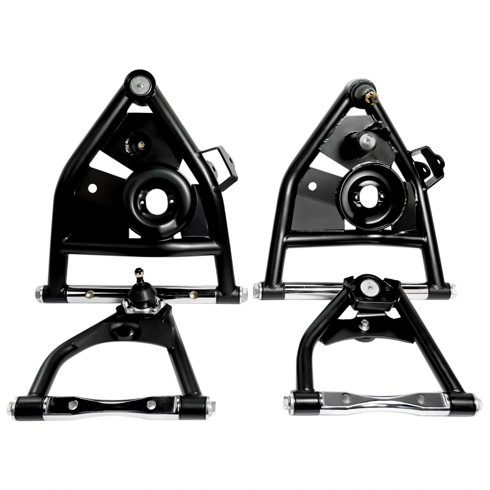 4pcs Upper Lower Tubular Control Arm Kit for Chevy GMC C10 Pickup 1963-1970 Suspension Set