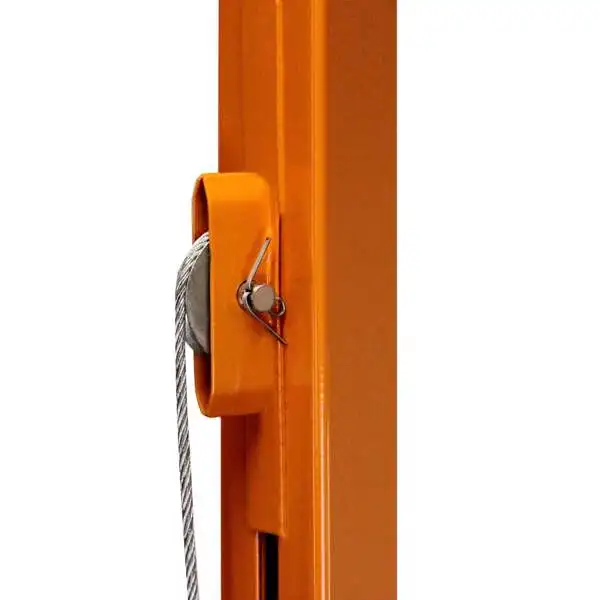 11FT Drywall Lifter Panel Hoist Jack Rolling Caster Construction Lockable 150lbs view 6
