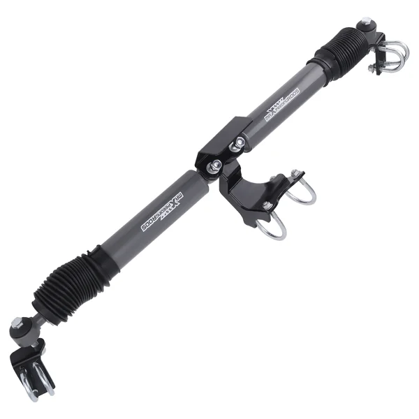 Dual Steering Stabilizer Fit for Jeep Wrangler JK JKU 2007-2018 Fit 2-8'' Lifted view 4
