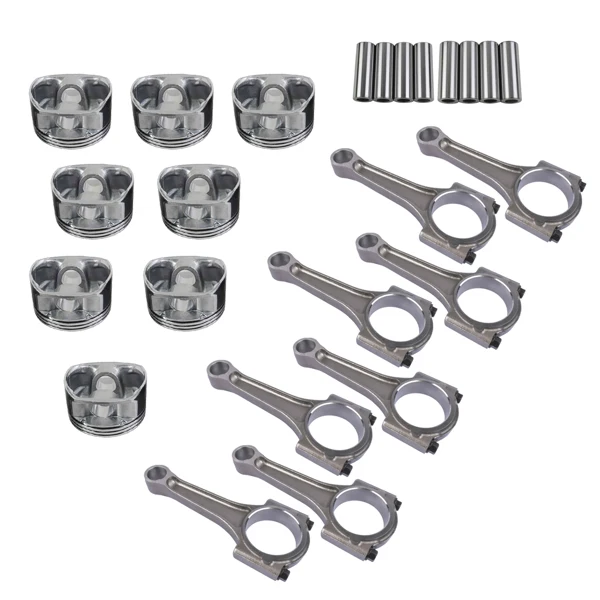 Pistons Connecting Rods Kit For 03-08 Chrysler 300 Dodge Charger Jeep Ram 5.7L 5086002AA 5086002AB 5086010AB 5086011AB 53021538AD 53021539AD view 5