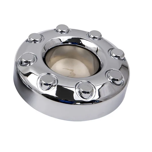 Wheel Center Hub Cap fit for Ford F-350 F350 Super Duty Dually (DRW) 4x4 2005-2018 17" x 6.5" aluminum front wheels 5C3Z1130TA, 5C341A096TB, 560-3618, 3618 view 5