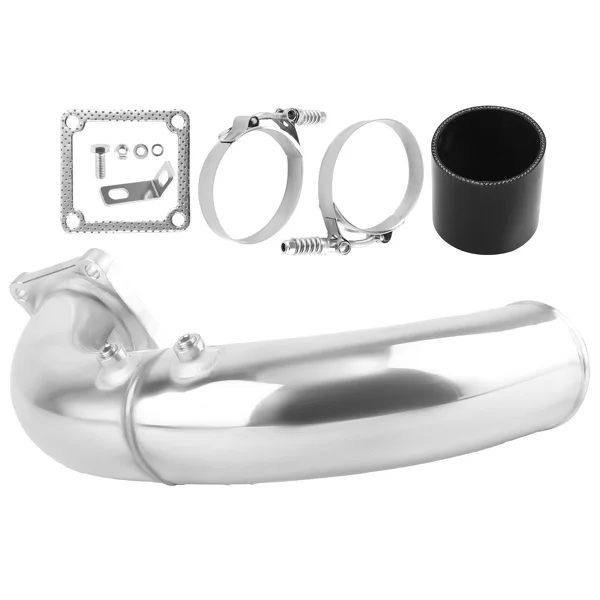 3" Polished Air Intake Elbow Charge Pipe fit for Dodge Ram 2500 3500 5.9L 94-1998 view 6