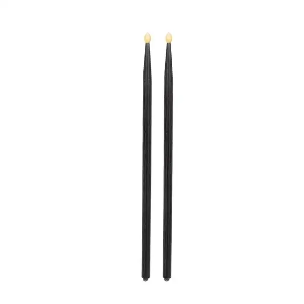 Full Size Adult Drum Set 5-Piece Black with Bass Drum, two Tom Drum, Snare Drum, Floor Tom, 16" Ride Cymbal, 14" Hi-hat Cymbals, Stool, Drum Pedal, Sticks view 4