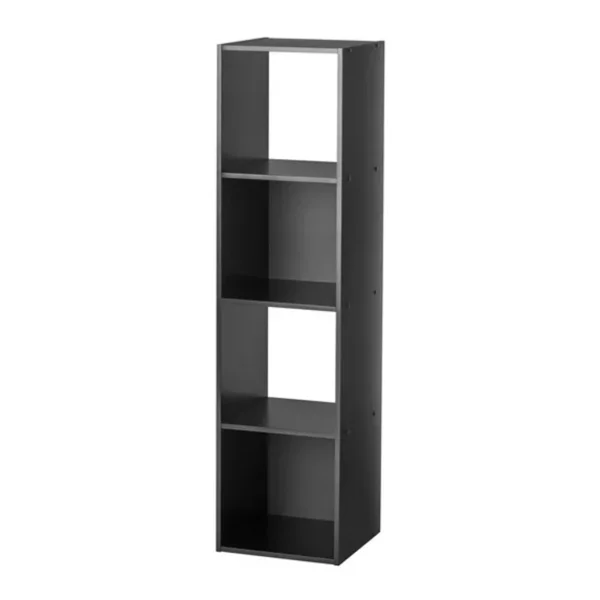 4 Cube Vertical Storage Organizer, Black (Shipment from Walmart) view 2