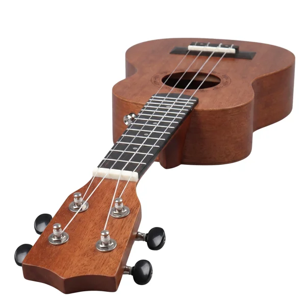 21in mahogany body rosewood fingerboard ukulele, cotton bag, capo, strap, picks*2, tuner,Strings,Dust cloth view 4