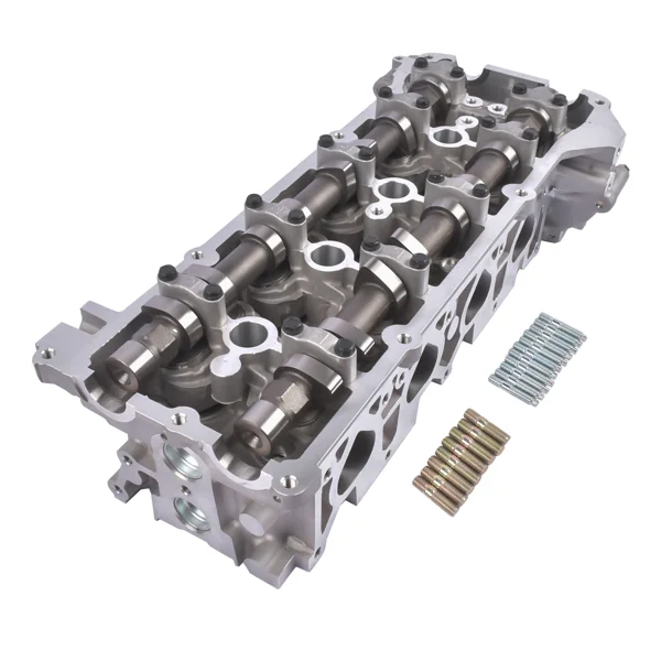 Engine Cylinder Head Assembly Fits Select: 1991-2004 2006-2007 Nissan 240SX Frontier Coupe Pickup Silver 1Pc view 3