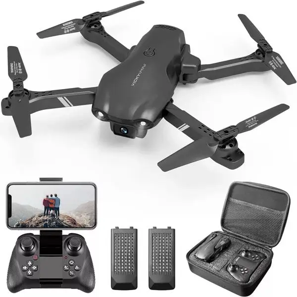 V13 RC Drone 6K HD Dual Camera WiFi FPV Foldable Quadcopter Camera Drone,2 Battery.Logistics is randomly sent by GOFO/UPS/USPS/FEDEX/UNI