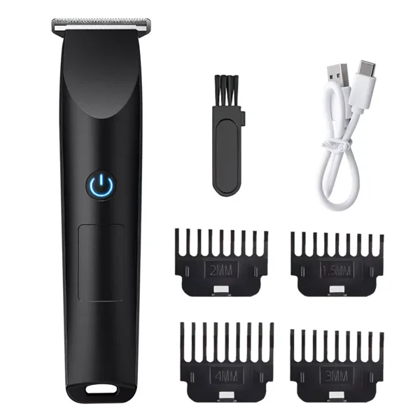 Men Pro Electric Hair Clippers Beard Trimmer Cutting Barber Shaving Machine Black view 2
