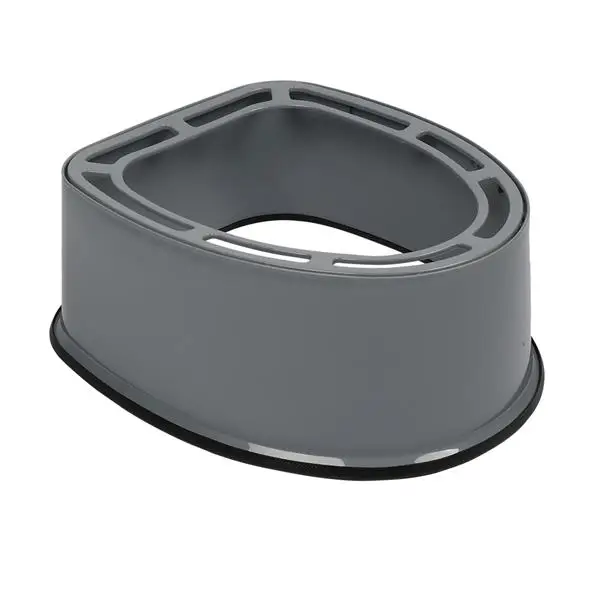 Portable Toilet with Non-slip Mat Grey view 4