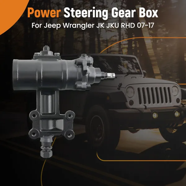Right Hand Drive Power Steering Gear Box For Jeep Wrangler 2007-2017 52126349AC view 5