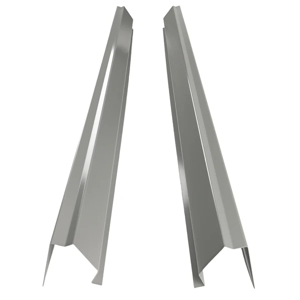 4 Door Crew Cab Outer Rocker Panel Pair fit for Chevy Silverado GMC Sierra 2014-2016 view 6