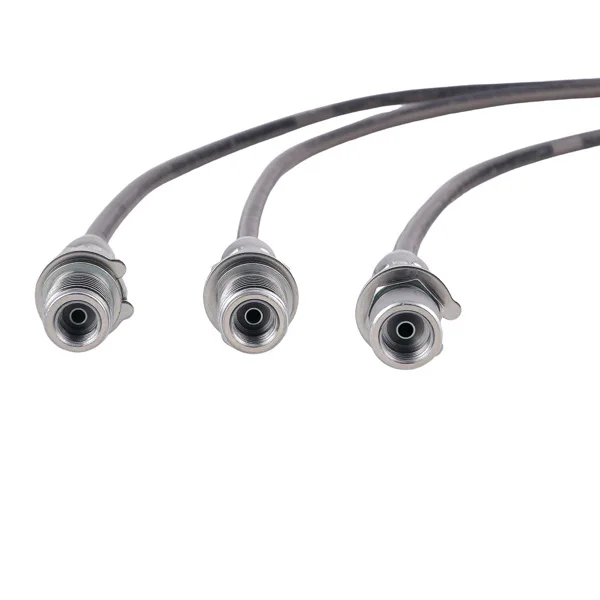 Stainless Steel Brake Lines Kit fit for Chevy GMC C10 K10 C15 K15 71-87 Lifted view 2