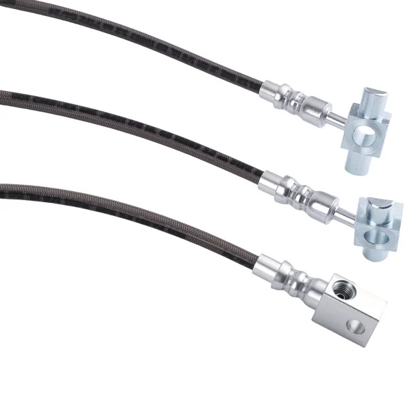 Stainless Steel Brake Lines Kit fit for Chevy GMC C10 K10 C15 K15 71-87 Lifted view 4