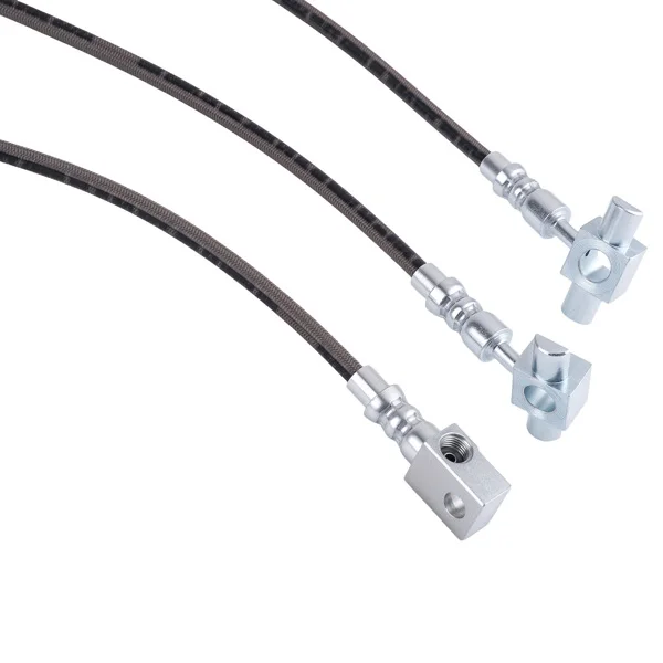 Stainless Steel Brake Lines Kit fit for Chevy GMC C10 K10 C15 K15 71-87 Lifted view 5