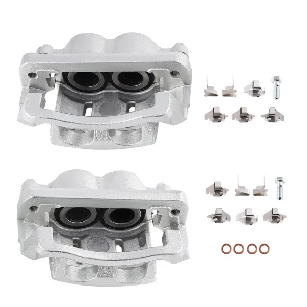 Front Left Right Brake Caliper w/Bracket fit for Ford F-250 F-350 Super Duty 18B5022 view 6