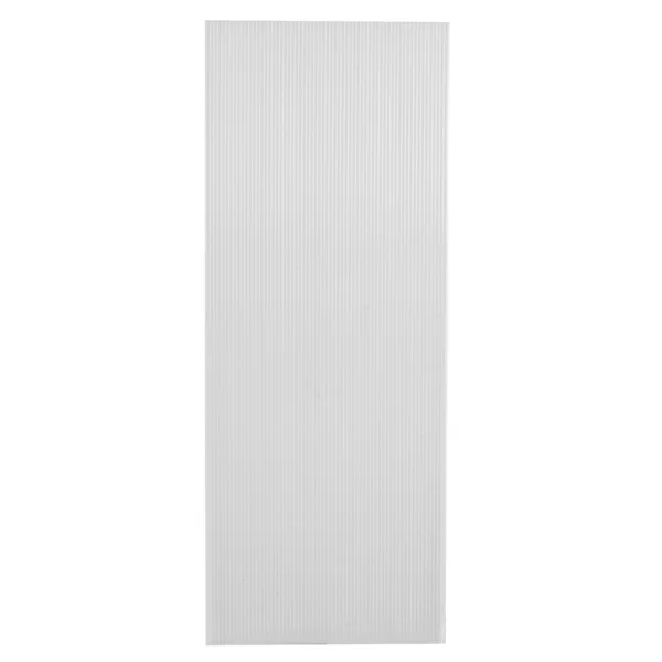 HT-100 x 80 Household Application Door & Window Rain Cover Eaves Canopy White & Gray Bracket view 6