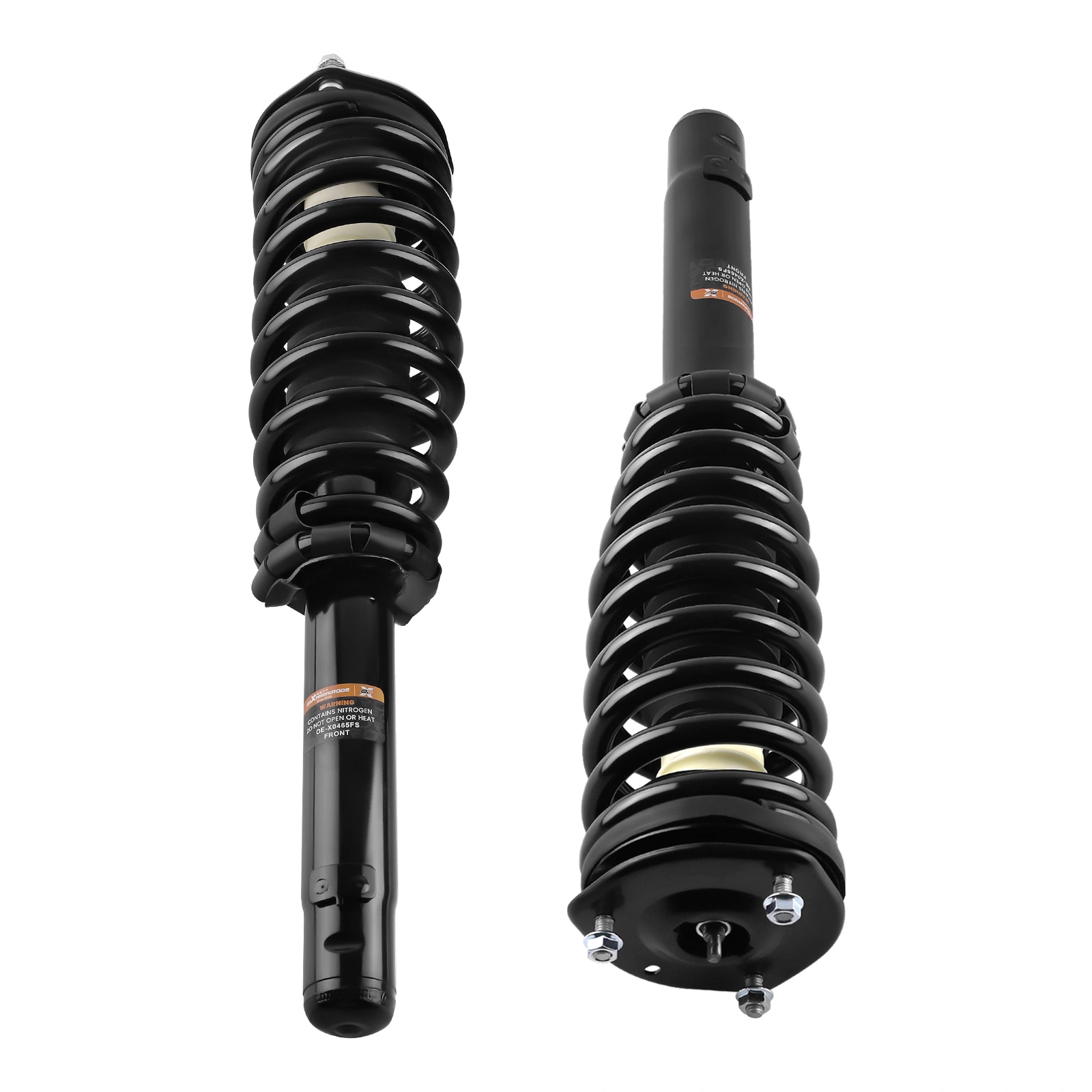 2 Pcs Front Complete Strut Shock Absorber w/ Coil Spring Assembly fit 2010-2012 Ford Fusion view 6