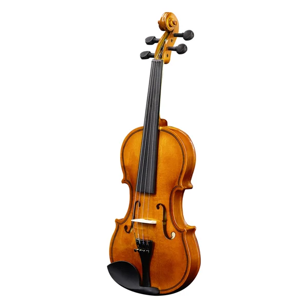 Brand new 1/4 acoustic violin with Hard Case,Violin Bow,Shoulder Rest,Rosin,Extra Strings and Sourdine view 2