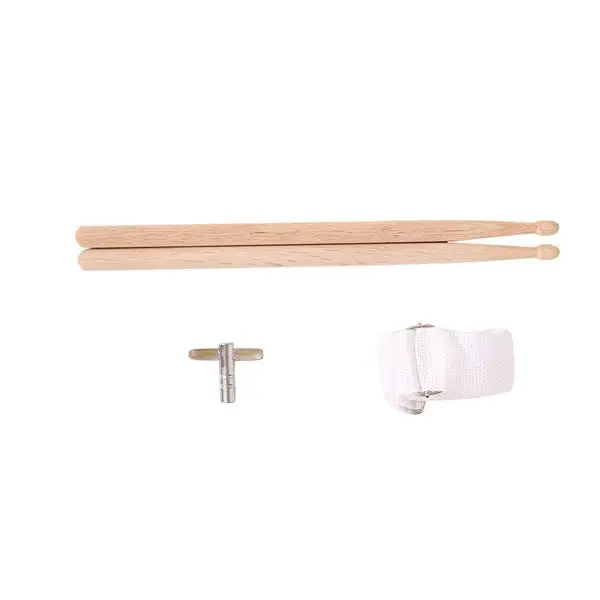 [Do Not Sell on Amazon] 13 x 3.5" Snare Drum Poplar Wood Drum Percussion Set Tiger Stripes view 2