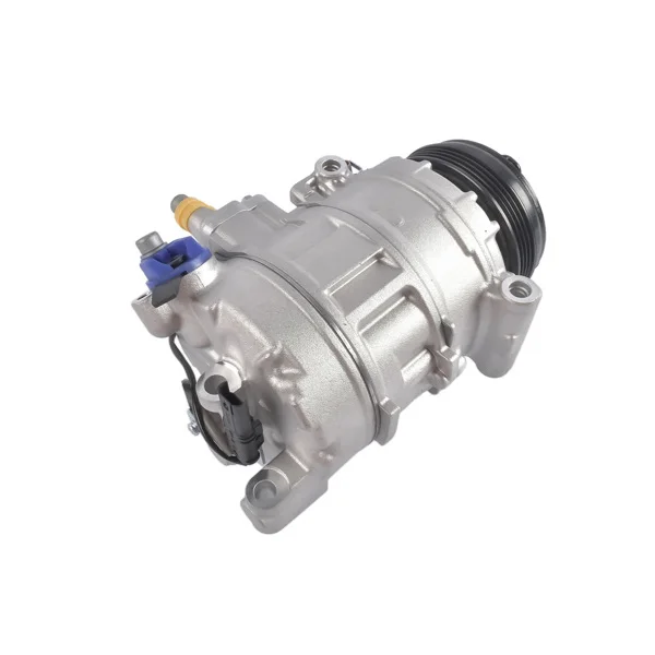 A/C Compressor w/ 4-Groove Clutch Replacement for BMW 550i 650i 750i 750Li M5 M6 X1 X3 X4 X5 X6 64509154072 view 4