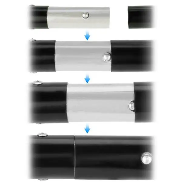 2*3M Backdrop Support Stand Set 3 Fish Mouth Clips Black(Do Not Sell on Amazon) view 5