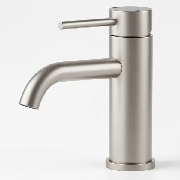 Single Handle Bathroom Faucet Lavatory Faucet Stainless Steel Single Hole-T10, Brushed Nickel[Unable ship on weekends, TK/TEMU only for pickup, only TX10643 warehouse supports GOFO]
