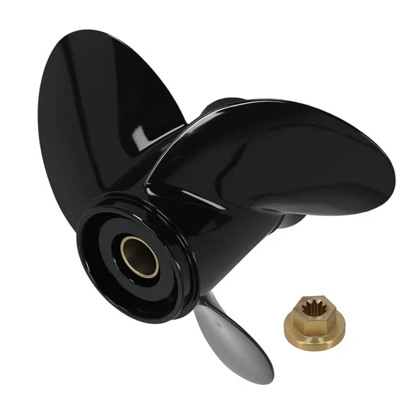 11" Aluminum Propeller fit for Mercury Mariner 9.9-25HP 1980-2005 48-19638A40 view 6