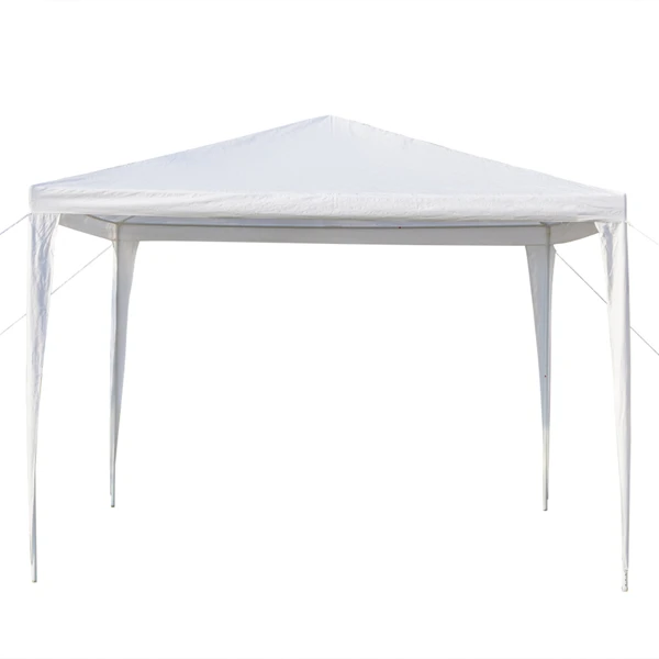 3 x 3m Three Sides Waterproof Tent with Spiral Tubes White view 4