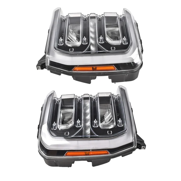 2Pcs Left & Right LED Headlight Set Fit for 2023-2026 Ford F-250 F-350 Super Duty FO2502432/3432