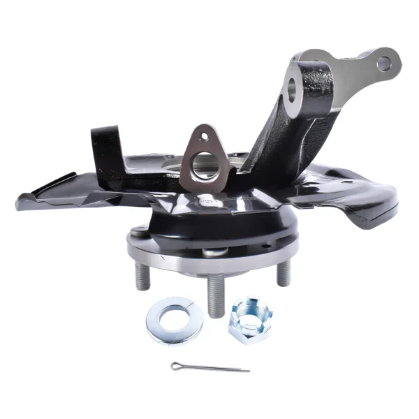 Front Right Steering Knuckle Fits for Hyundai Elantra Hatchback Sedan 2.0L L4 2001-2006 Black 1Pc