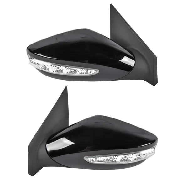 2x Power Mirrors Manual Folding & Heated & Turn Signal Fit for Hyundai Sonata 2.0L 2.4L 2011-2014 876103Q110 876203Q110 view 5