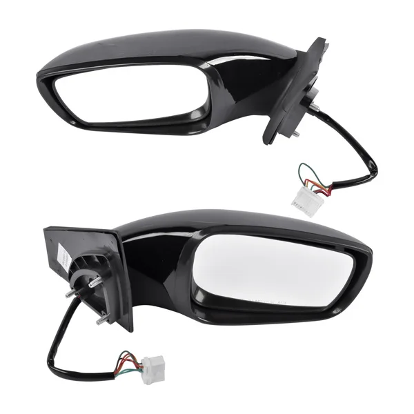 2x Power Mirrors Manual Folding & Heated & Turn Signal Fit for Hyundai Sonata 2.0L 2.4L 2011-2014 876103Q110 876203Q110