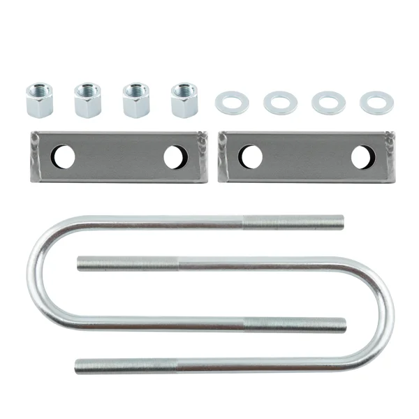 3" Rear Drop Kit Lowering Blocks U-Bolts Fit for Chevy C10 Pickup 1963-1972 view 2