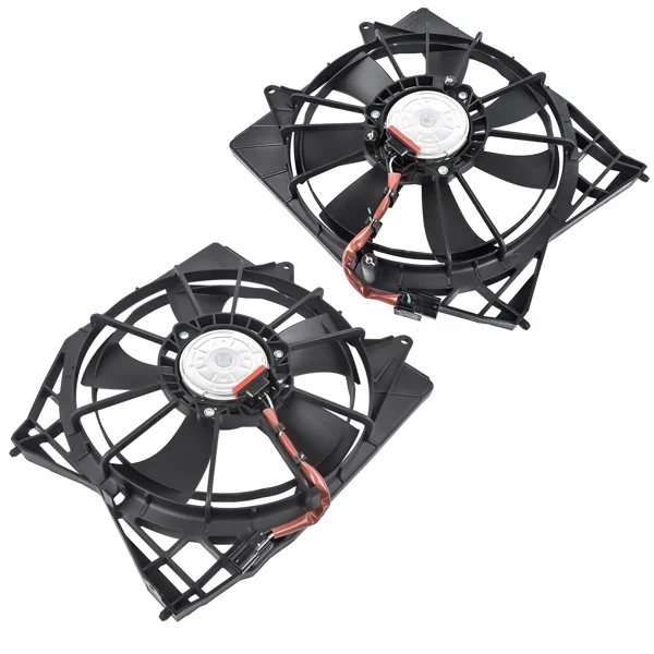 2PCS Left & Right Cooling Fan Replacement for Honda Accord 2018-2022 38611-5PF-N11 19030-5PF-N12 view 3