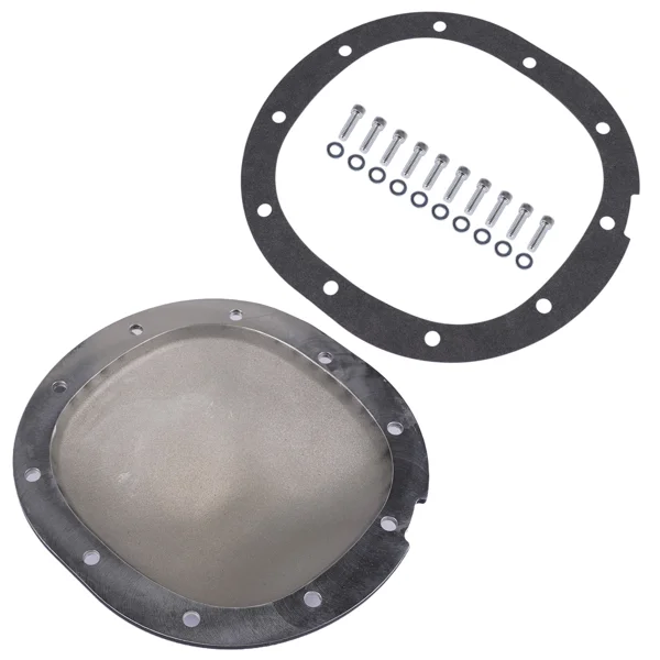 10 Bolt Differential Cover 7.5" & 7.6" Ring Gear Fits for Chevy GMC Pontiac Firebird S10 S15 Camaro Astro Jimmy Safari Sonoma Typhoon 1983-2005 view 3