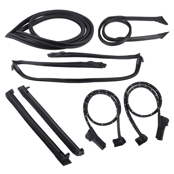 Full Weatherstrips Front Windshield Weatherstrip Fit For Chevrolet Corvette Base Coupe 2-Door 5.7L 350Cu. In. V8 GAS OHV 1996 9096GGW,8489GGW view 2